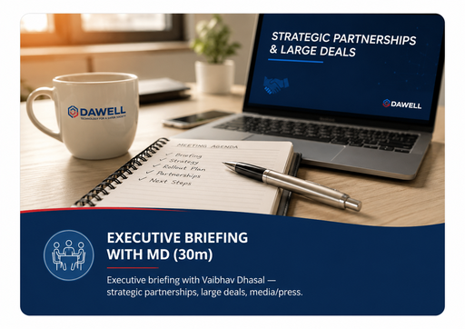 Executive · Briefing with MD (30m)