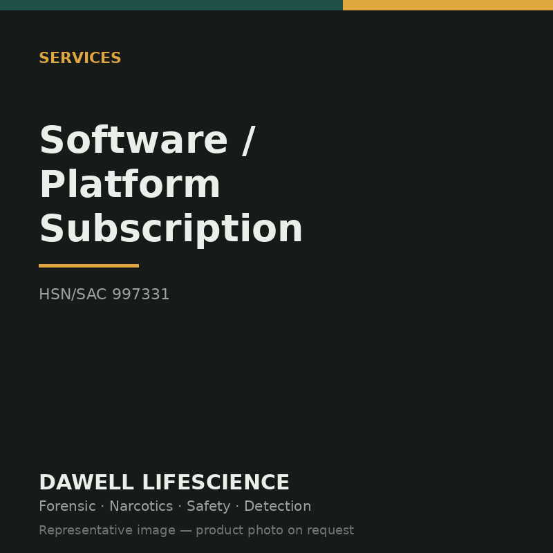 Software / Platform Subscription
